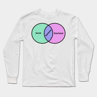 Social Distance Long Sleeve T-Shirt